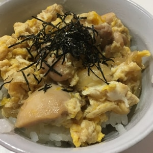 材料少なっ親子丼～